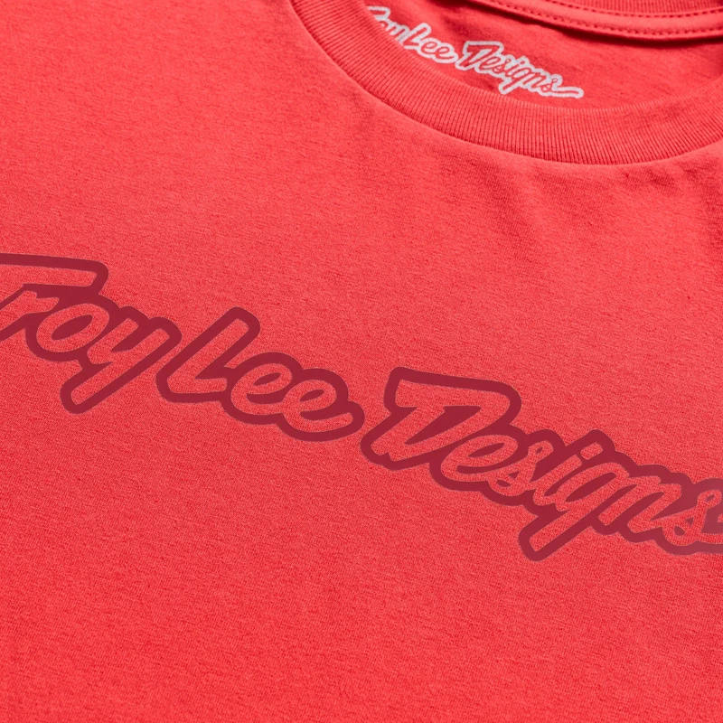 Youth Short Sleeve Tee Signature Scarlet