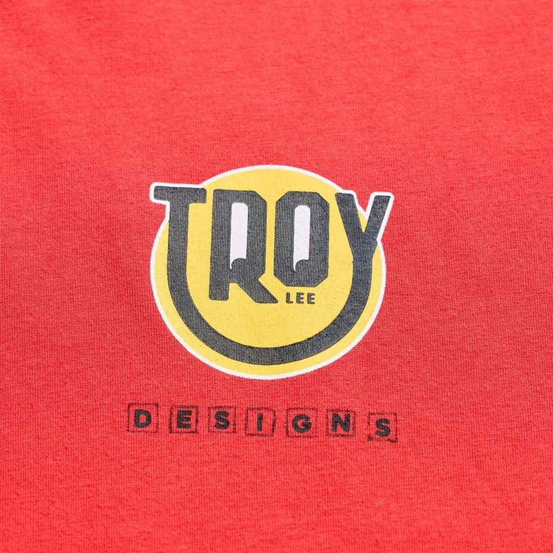 Short Sleeve Tee Happy Dayz Scarlet