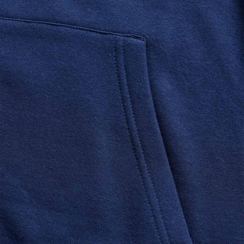 Zip up Hoodie Badge Navy / Sage