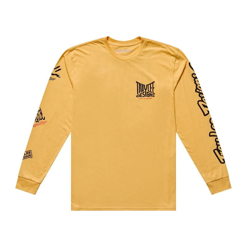Long Sleeve Tee Handlebar Bleached Melon