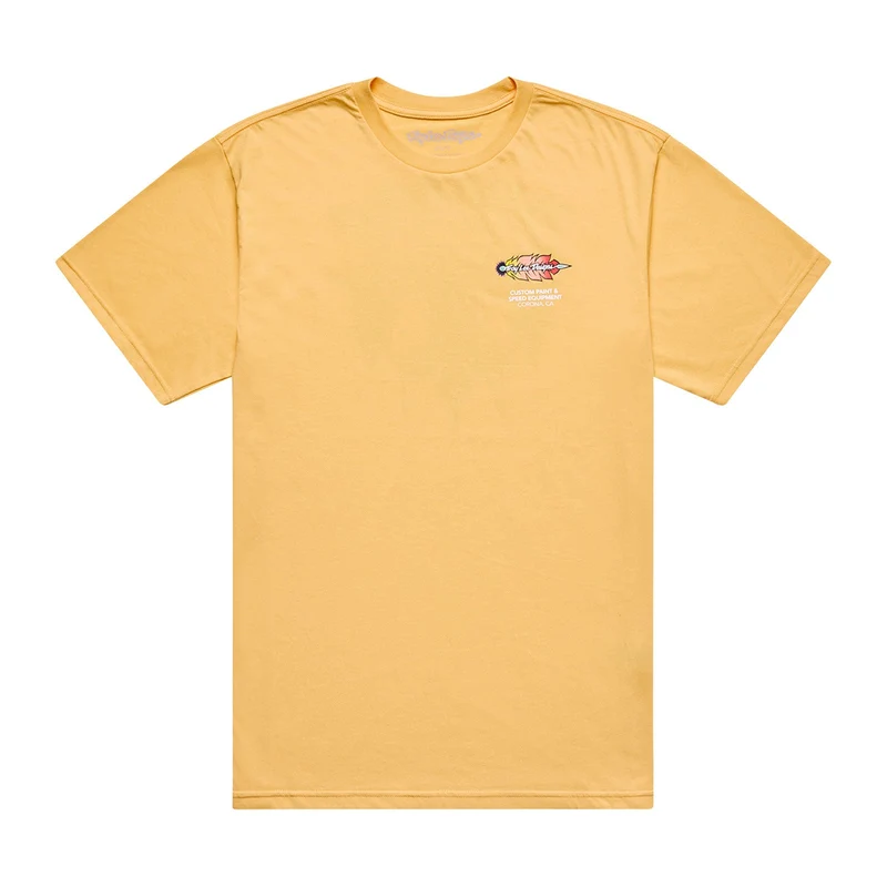 Short Sleeve Tee Feathers Bleached Melon