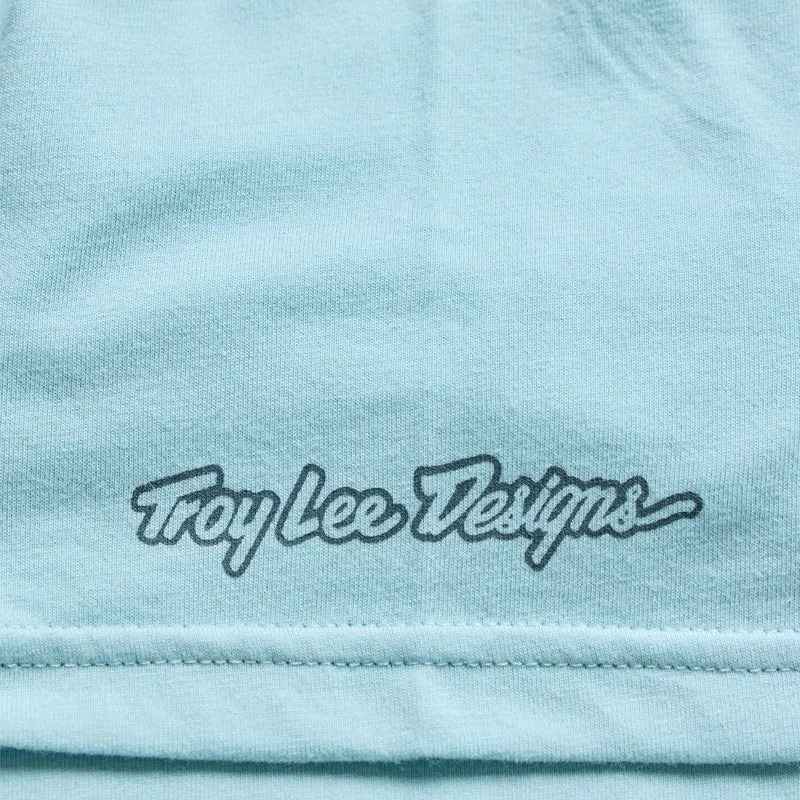Short Sleeve Tee Badge Dawn Blue