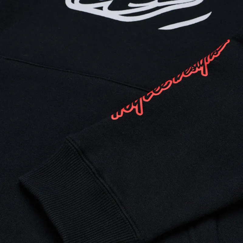 Youth Pullover Badge Black