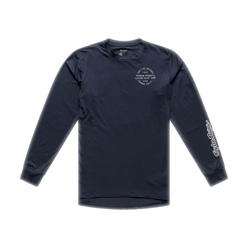 Ruckus Ride LS Tee Pressed Carbon