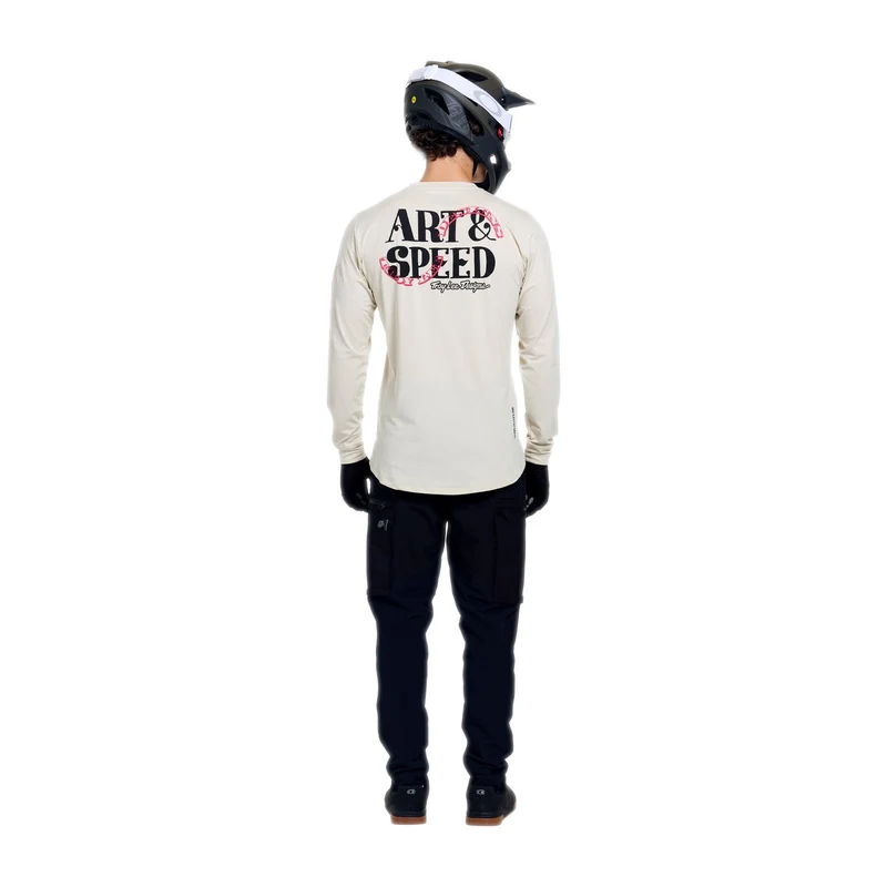 Ruckus Ride LS Tee Art and Speed Pumice