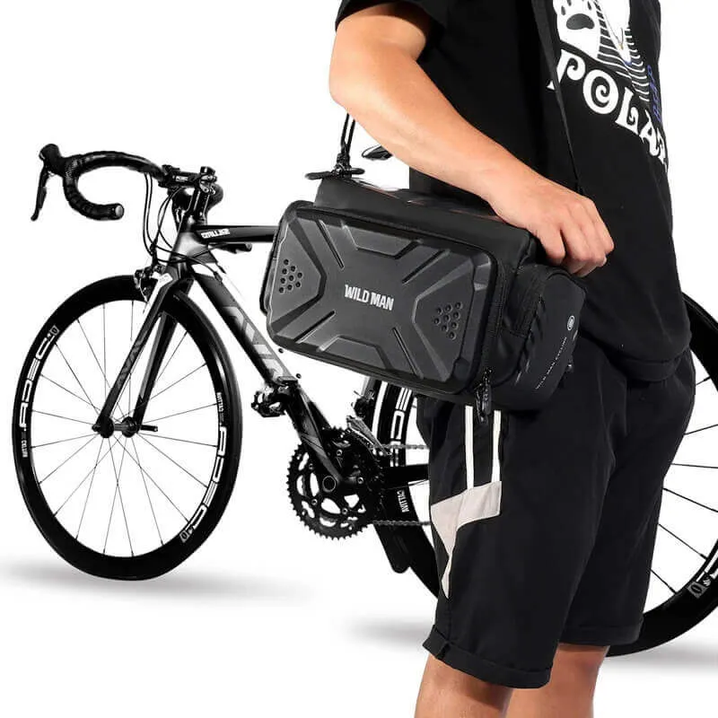 ProofFrameBag™ | Sacoche guidon vélo pratique et étanche 4L