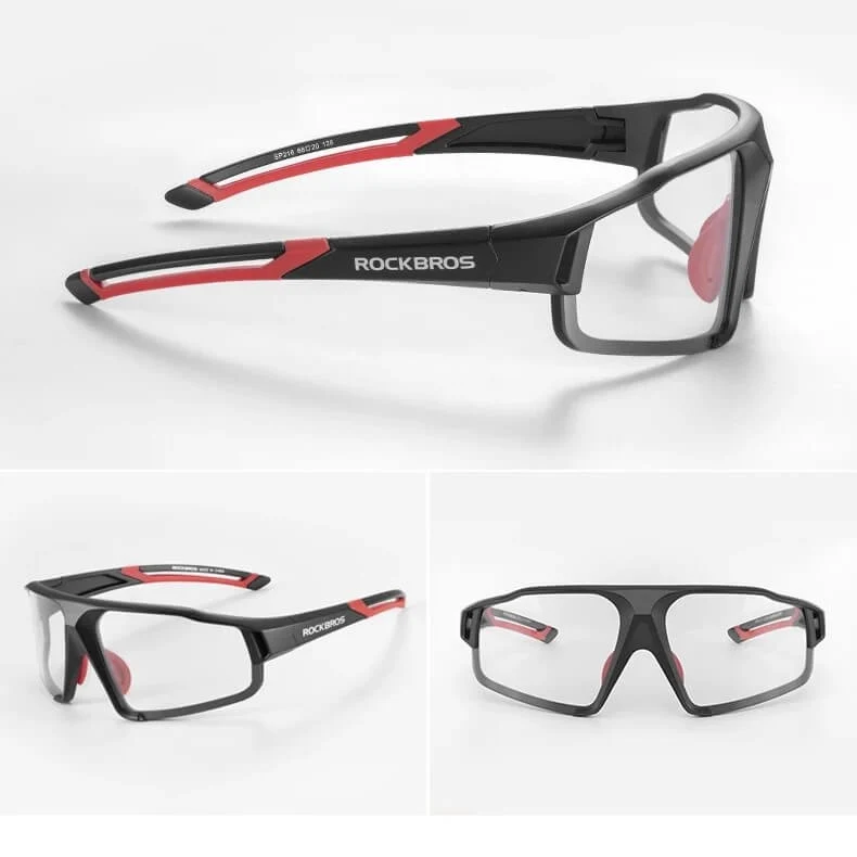 BikySuns™ | Lunette velo photochromique légère avec protection UV