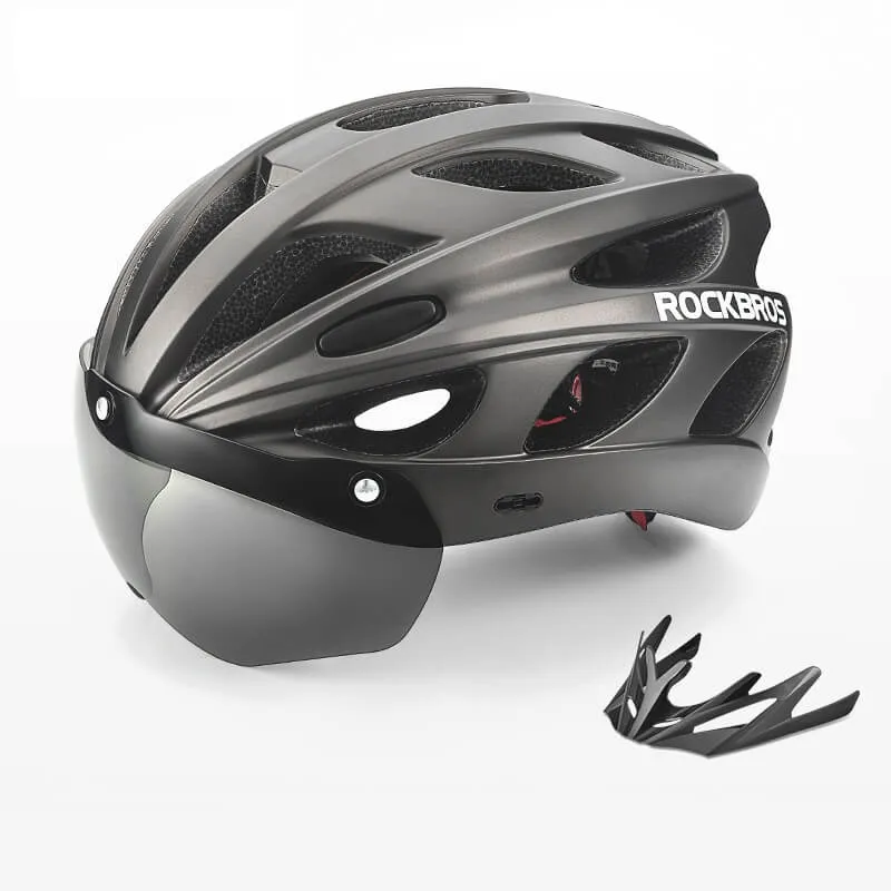 CyclHelmet™ | Casque velo avec visière magnétique intégrée et protection renforcée