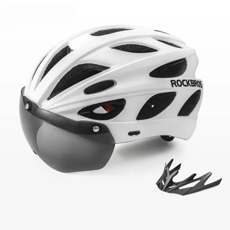 CyclHelmet™ | Casque velo avec visière magnétique intégrée et protection renforcée
