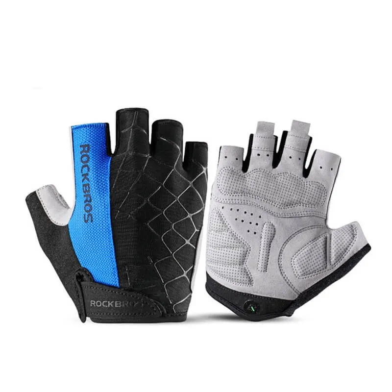 BikeHalfFingerMittens™ | Gants velo demi-doigt antichoc et respirants