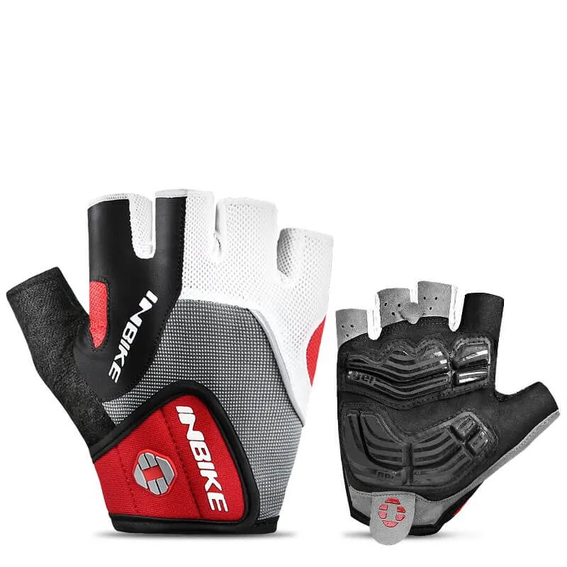 CycleHalfFingerGloves™ | Gants velo demi-doigt avec coussinets en gel antichoc