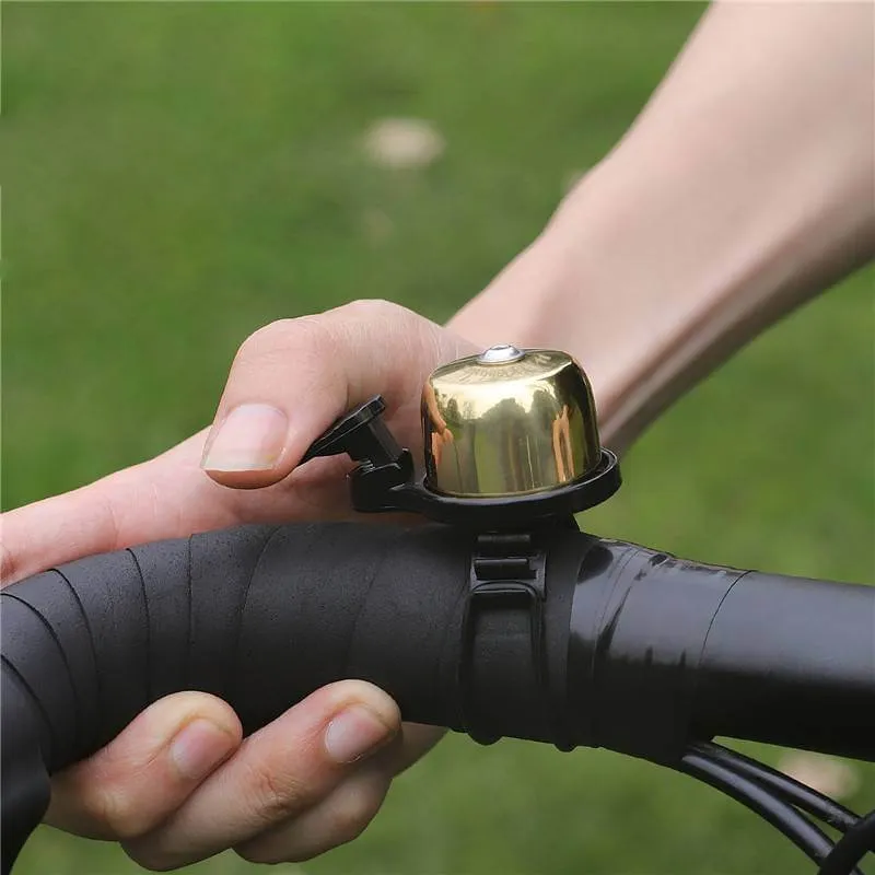 BikeWarningBell™ | Sonnette velo compacte de 34 g avec montage sans outils