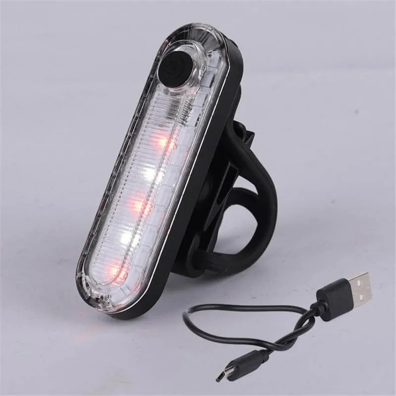 BikeSafetyLight™ | Feu arriere velo rechargeable avec haute visibilité et installation rapide