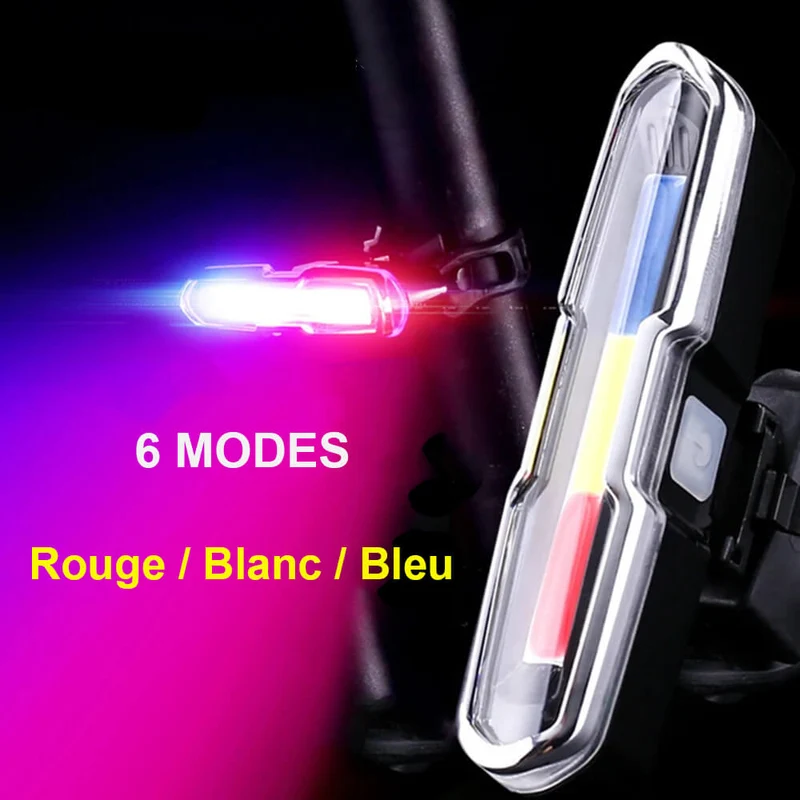 BikeLanLight™ | Feu arriere velo rechargeable USB avec angle de visibilité de 150°