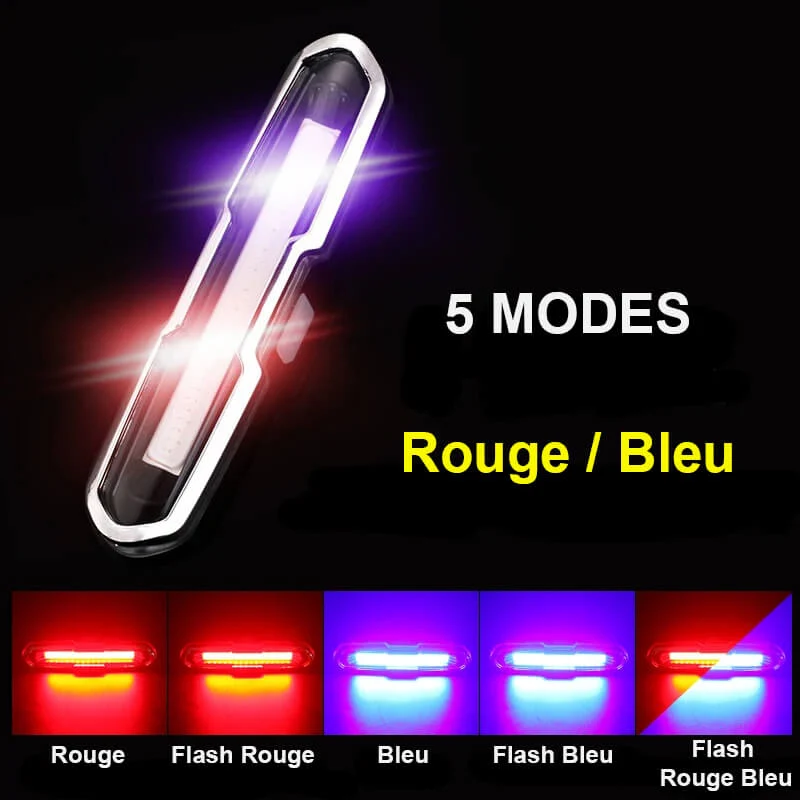 BikeLanLight™ | Feu arriere velo rechargeable USB avec angle de visibilité de 150°