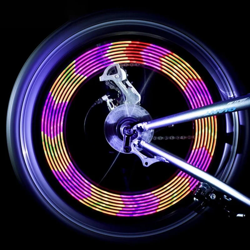 BikeSpokeLight™ | Eclairage velo multicolore et automatique