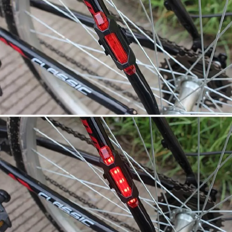 BikeFlashingTaillight™ | Feu arriere velo USB rechargeable et étanche