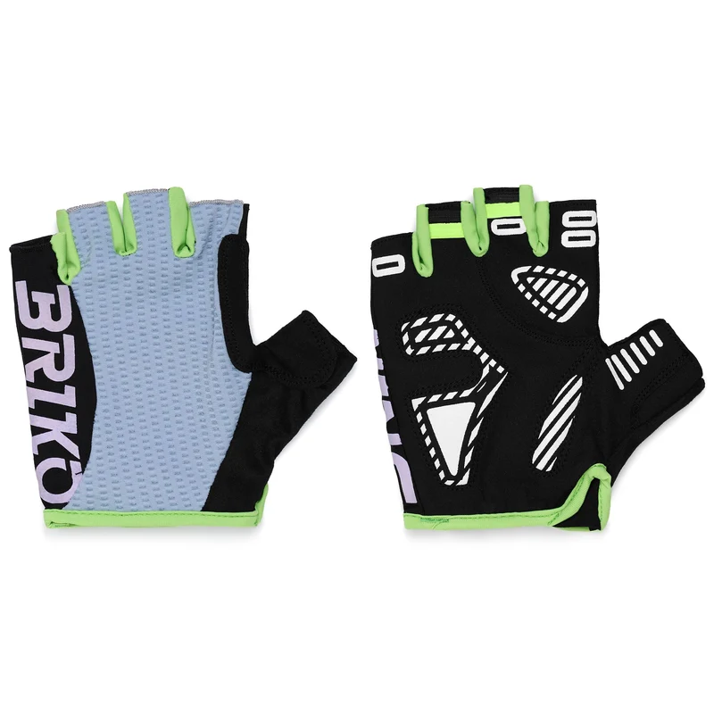 LIGHT GLOVE - Gloves - Glove - Unisex - AZURE BLIZZARD-Violet Pastel-Green Flash-White