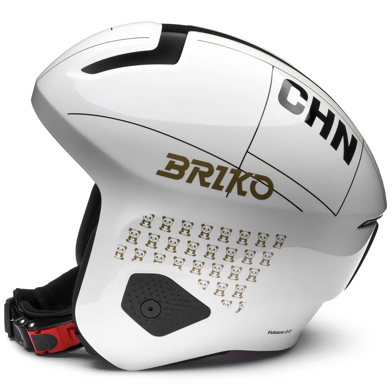 VULCANO 2.0 CHINA MIPS - Helmets - Helmet - Unisex - Shiny White-Black-Gold