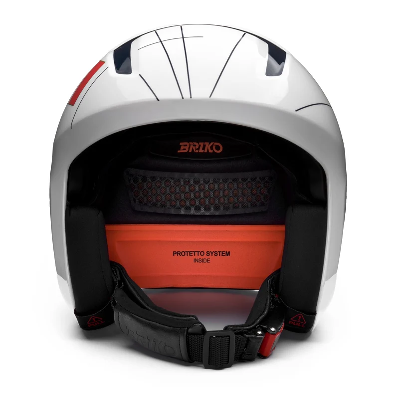 VULCANO 2.0 FRANCE MIPS - Helmets - Helmet - Unisex - Shiny White-Tangaroa Blue-Gold