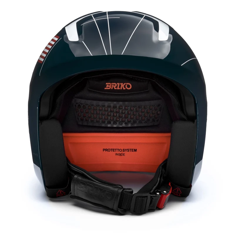 VULCANO 2.0 USA MIPS - Helmets - Helmet - Unisex - Shiny Blue-White-Cardinal Red