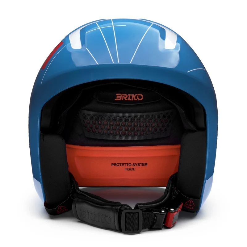 VULCANO 2.0 ITALIA MIPS - Helmets - Helmet - Unisex - Shiny Science Blue-White
