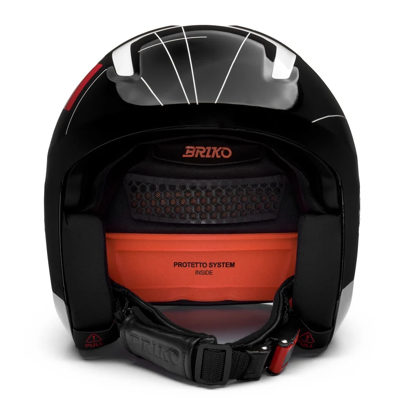 VULCANO 2.0 ITALIA MIPS - Helmets - Helmet - Unisex - Shiny Black-White
