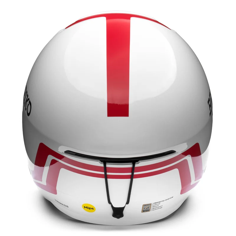 VULCANO 2.0 MIPS - Helmets - Helmet - Unisex - Shiny White-Monza Red