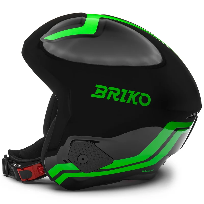 VULCANO 2.0 MIPS - Helmets - Helmet - Unisex - Shiny Black-Neon Green