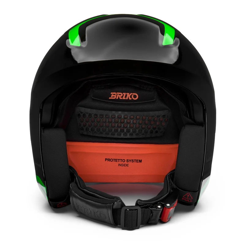 VULCANO 2.0 MIPS - Helmets - Helmet - Unisex - Shiny Black-Neon Green