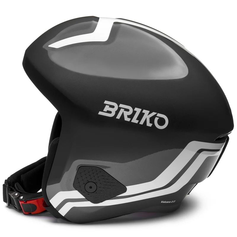 VULCANO 2.0 MIPS - Helmets - Helmet - Unisex - Shiny Metallic Dark Grey-White
