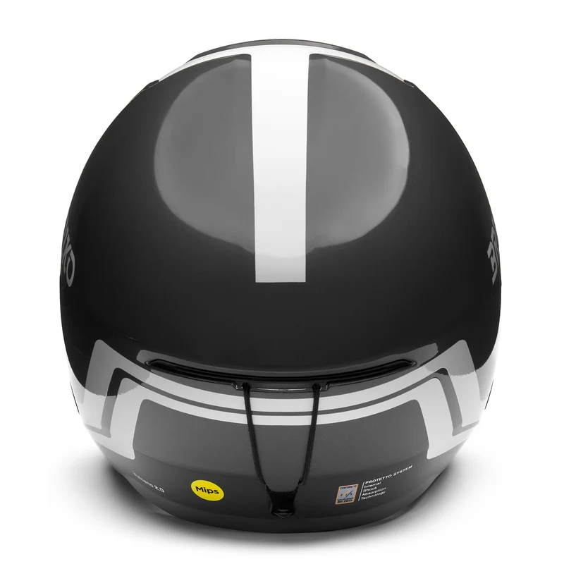 VULCANO 2.0 MIPS - Helmets - Helmet - Unisex - Shiny Metallic Dark Grey-White