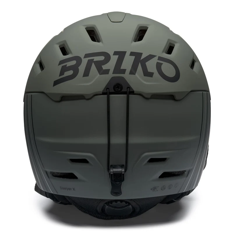 SAWYER X - Helmets - Helmet - Unisex - Matt Storm Dust-Zorba Gray-Black