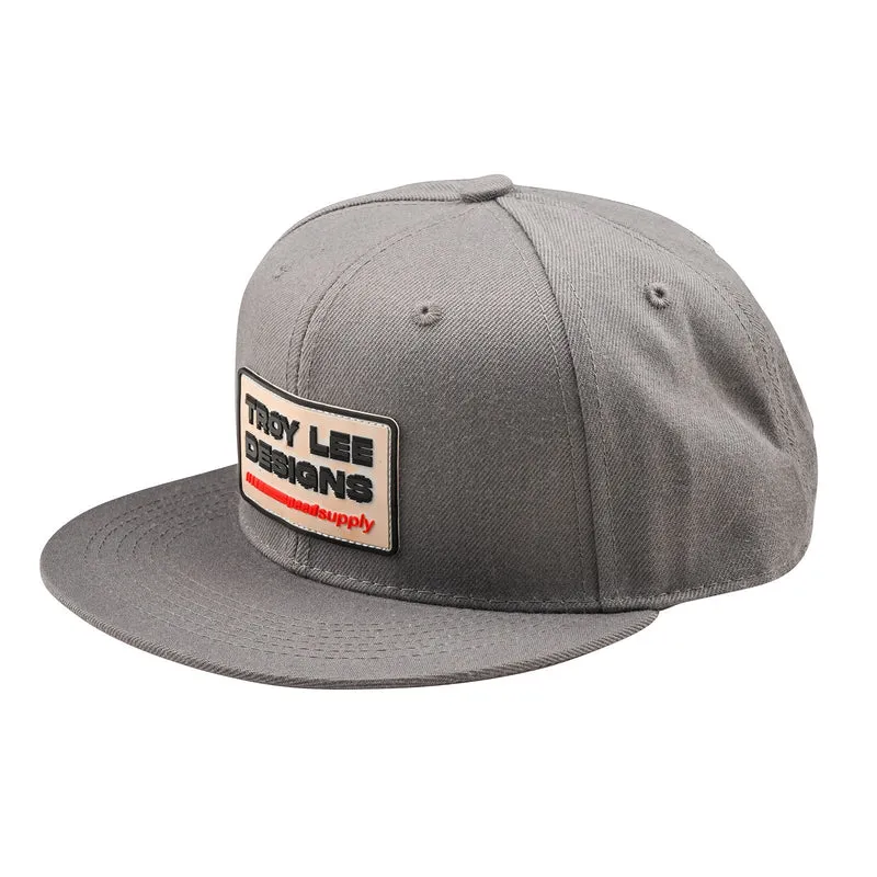 Flat Bill Snapback Factory Smoke Blue