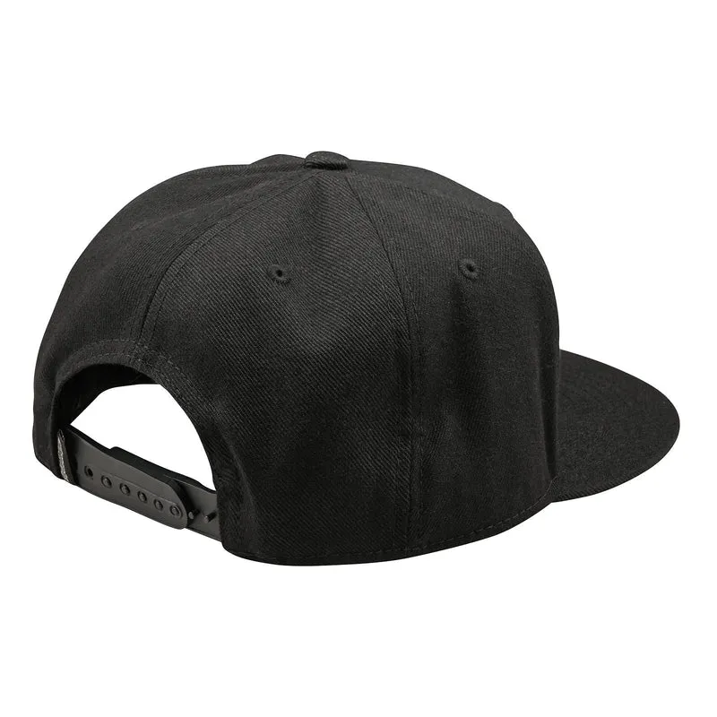Flat Bill Snapback Signature Black / Black