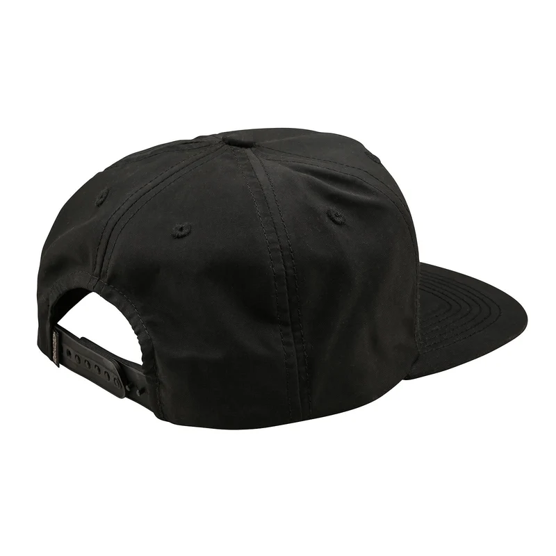 Unstructured Snapback Smiley Black