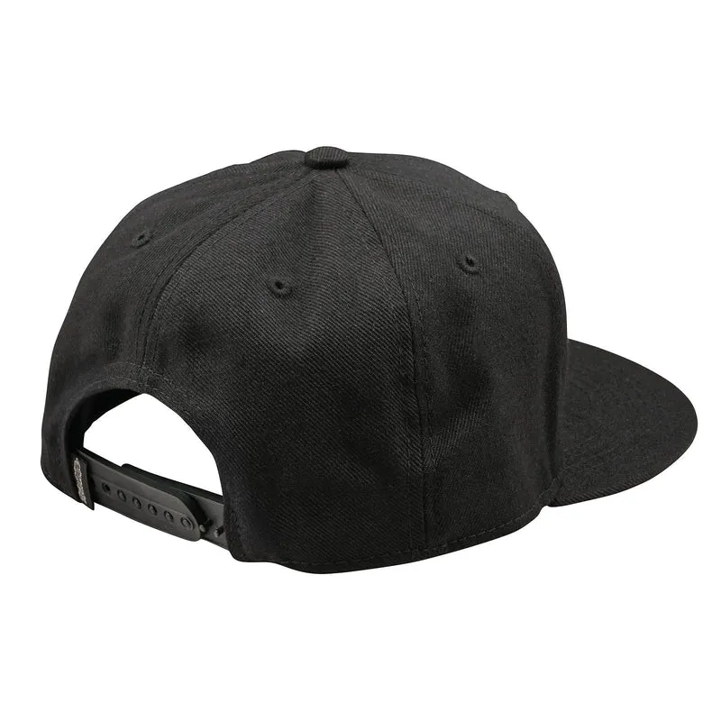 Flat Bill Snapback Peace Black