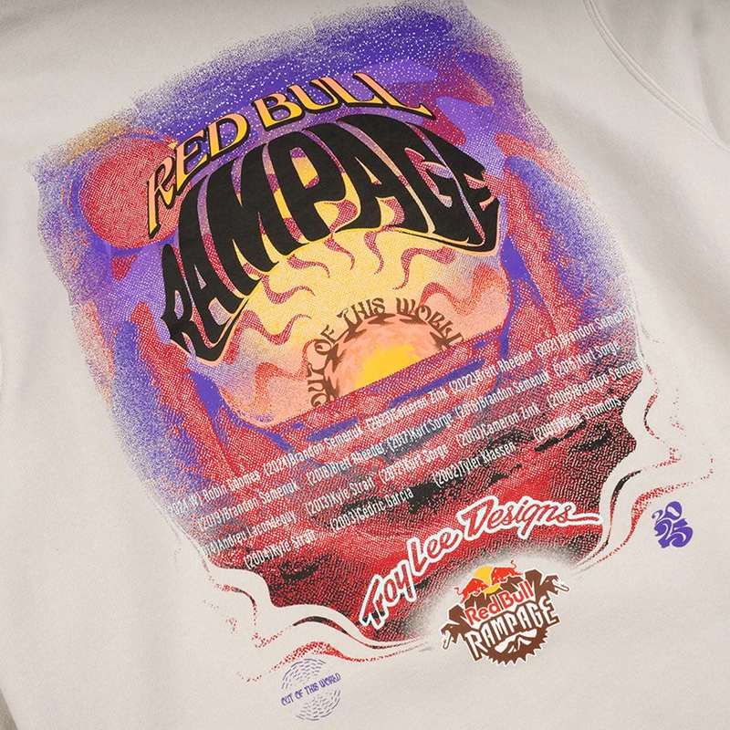 Pullover Hoodie Troy Lee Designs X Redbull Rampage Valley of Gods Bone