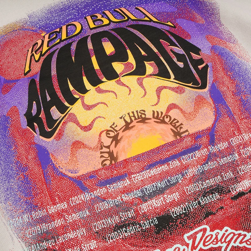 Pullover Hoodie Troy Lee Designs X Redbull Rampage Valley of Gods Bone