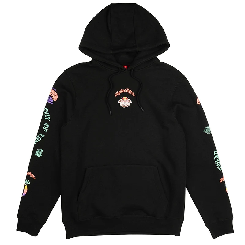 Pullover Hoodie Troy Lee Designs X Redbull Rampage Valley of Gods Black