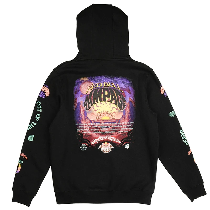 Pullover Hoodie Troy Lee Designs X Redbull Rampage Valley of Gods Black