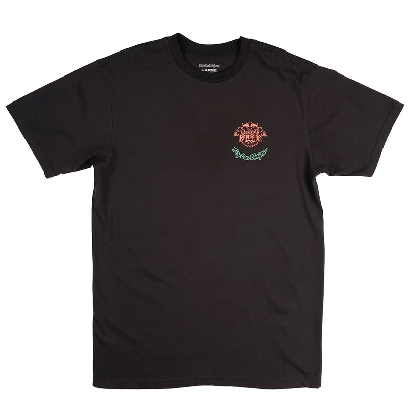 Short Sleeve Tee Troy Lee Designs X Redbull Rampage Intergalactic Coal