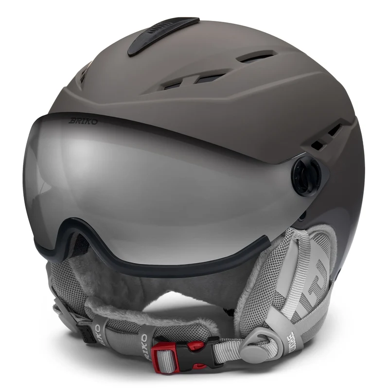 CHIONE VISOR - Helmets - Helmet - Woman - Matt Dove Gray-White-SM2