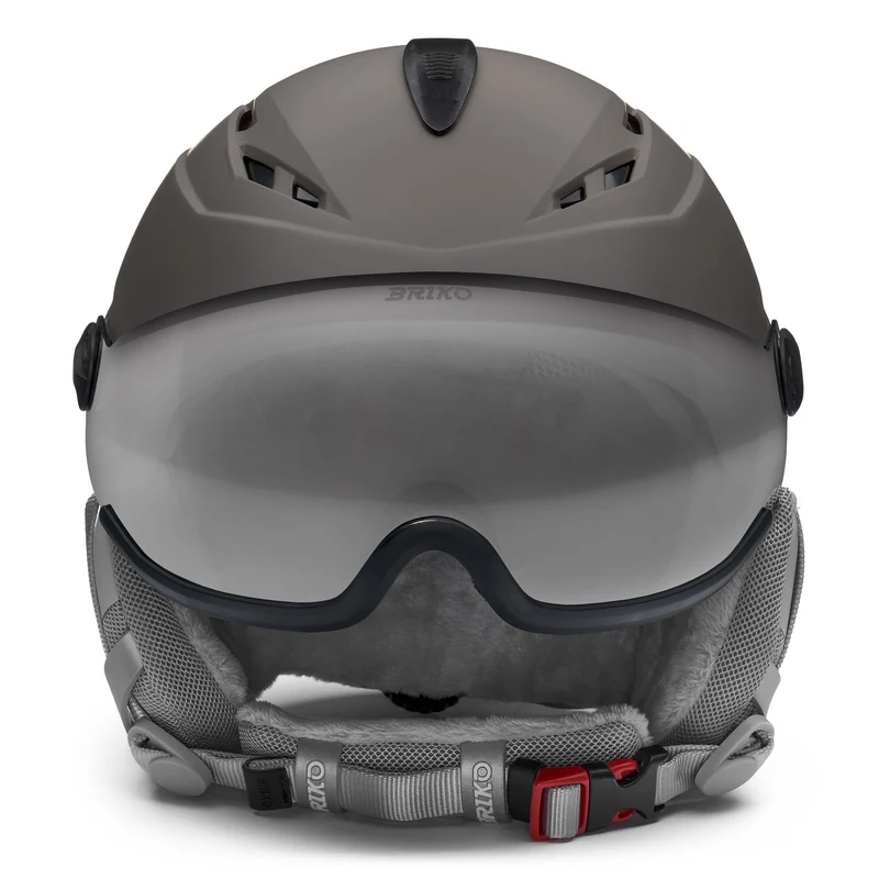 CHIONE VISOR - Helmets - Helmet - Woman - Matt Dove Gray-White-SM2