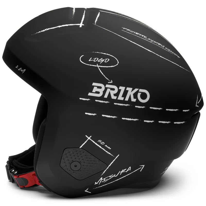 VULCANO 2.0 GRAPHIK - Helmets - Helmet - Unisex - Matt Black-White