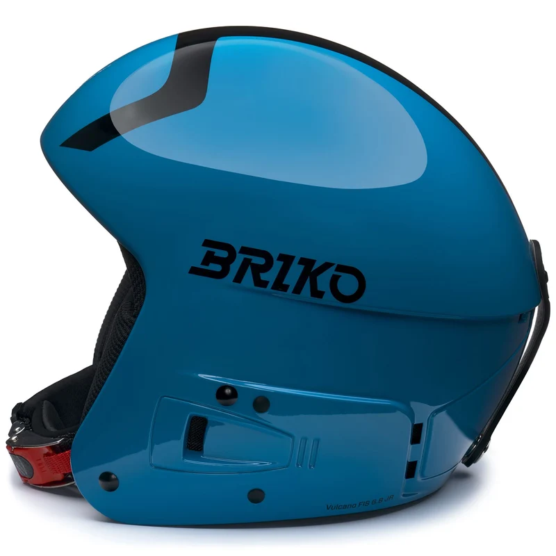 VULCANO FIS 6.8 JR - Helmets - Helmet - Kid unisex - Shiny Neon Blue-Black