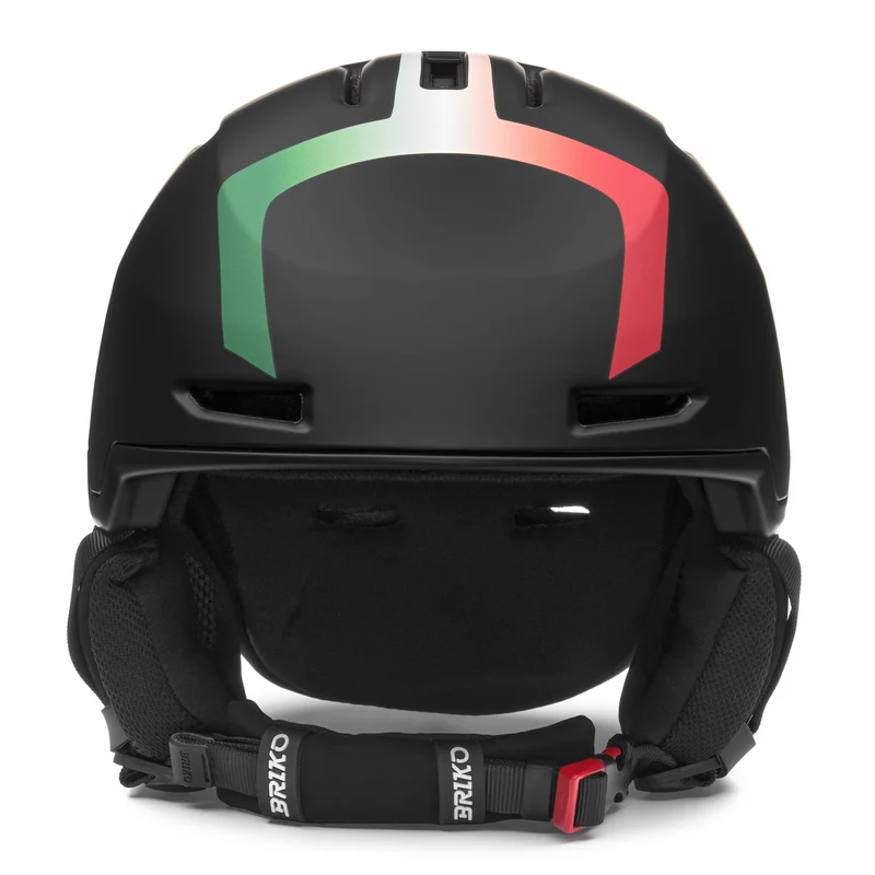ARAN ITALIA - Helmets - Helmet - Unisex - Matt Black-White-Fun Green-Monza Red