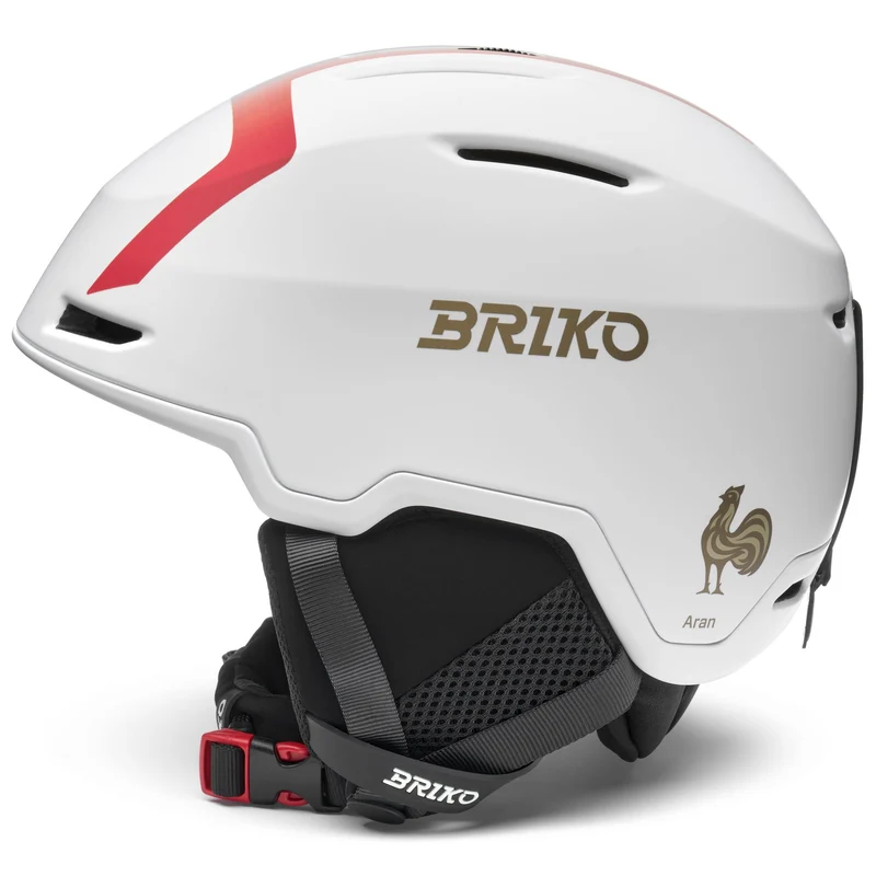 ARAN FRANCE - Helmets - Helmet - Unisex - Matt White-Gold-Biscay Blue-Cardinal Red-White