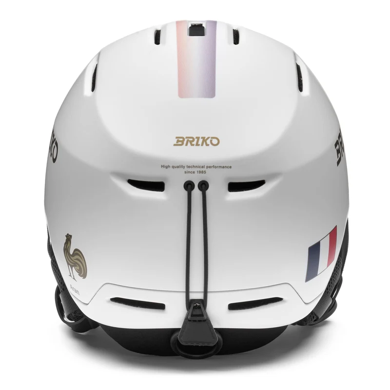 ARAN FRANCE - Helmets - Helmet - Unisex - Matt White-Gold-Biscay Blue-Cardinal Red-White