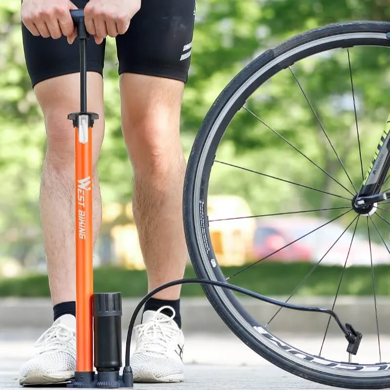 BPump™ | Pompe a velo à pied compatible Presta et Schrader